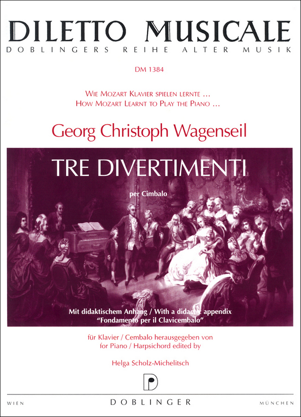3 Divertimenti per Cimbalo für Klavier (Cembalo)