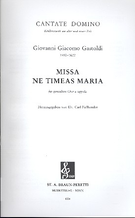 Missa ne timeas Maria