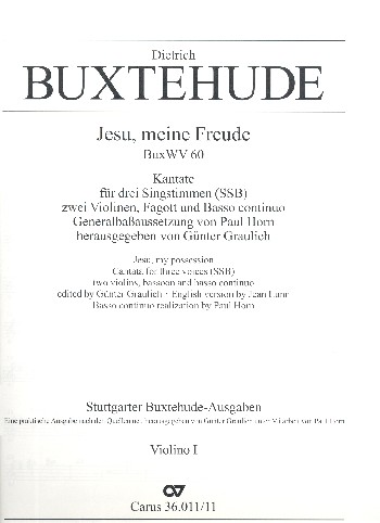 Jesu, meine Freude für Soli,