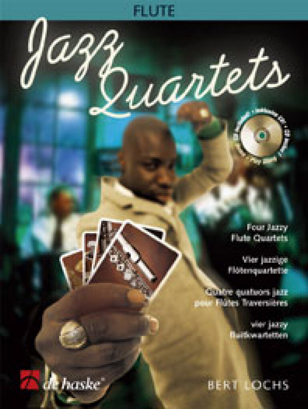 Jazz quartets (+CD): for 4 flutes