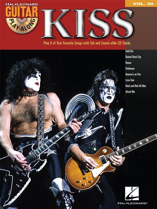Kiss (+audio access): guitar playalong vol.30