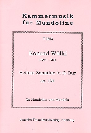 Heitere Sonatine D-Dur op.104