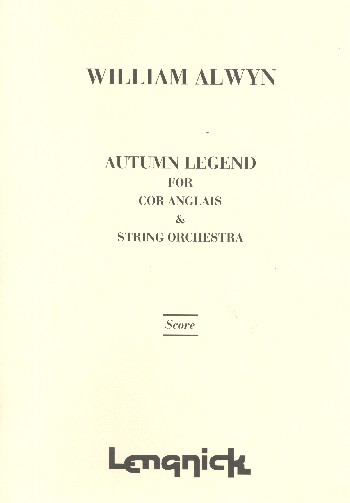 Autumn Legend for english horn