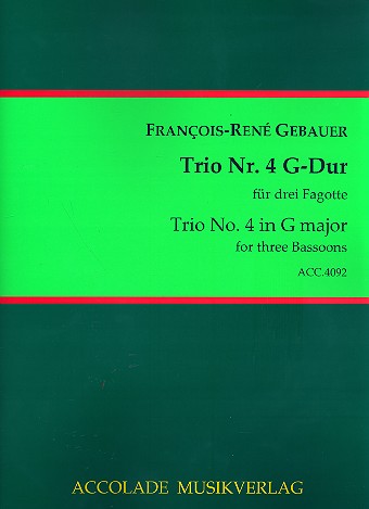 Trio G-Dur Nr.4