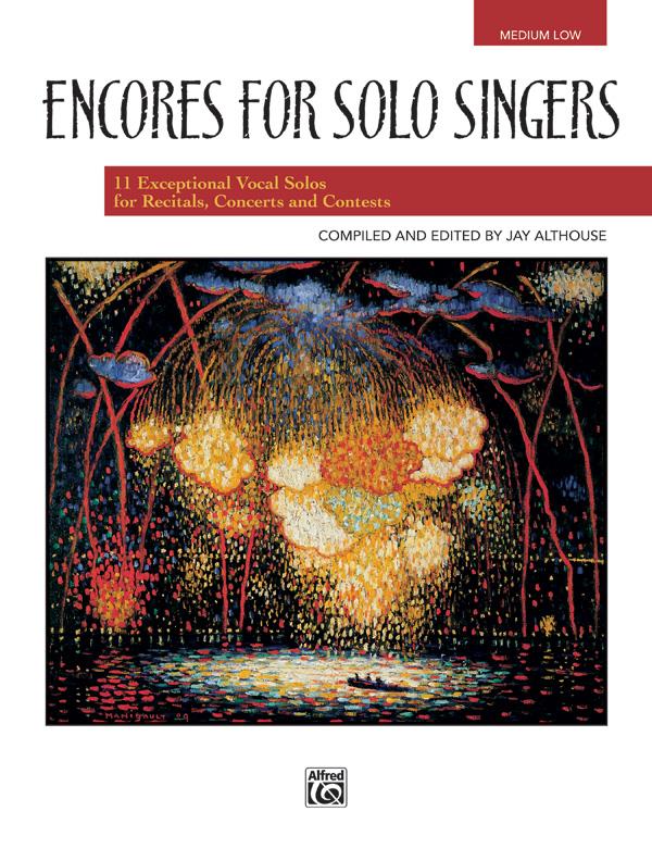 Encores for solo singers for