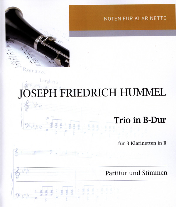 Trio B-Dur für 3 Klarinetten in B