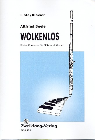 Wolkenlos für Flöte und Klavier