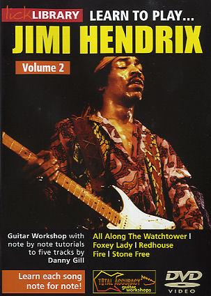 Learn to play Jimi Hendrix vol.2 DVD