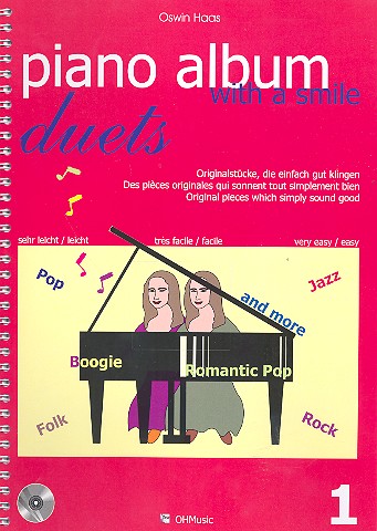 Piano Album with a Smile - Duets Band 1 (+CD)