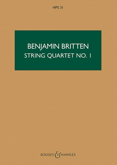 Streichquartett Nr.1 D-Dur op. 25 HPS 31