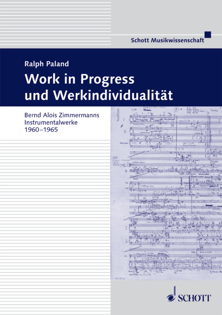 Work in Progress und Werkindividualität Band 9