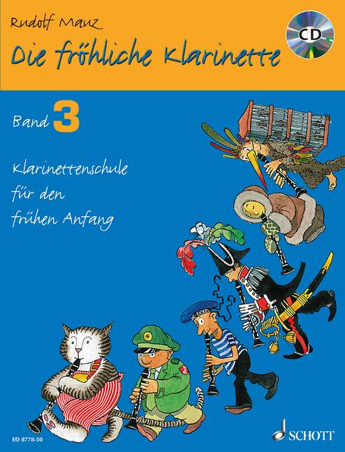 Die fröhliche Klarinette Band 3 (+CD)