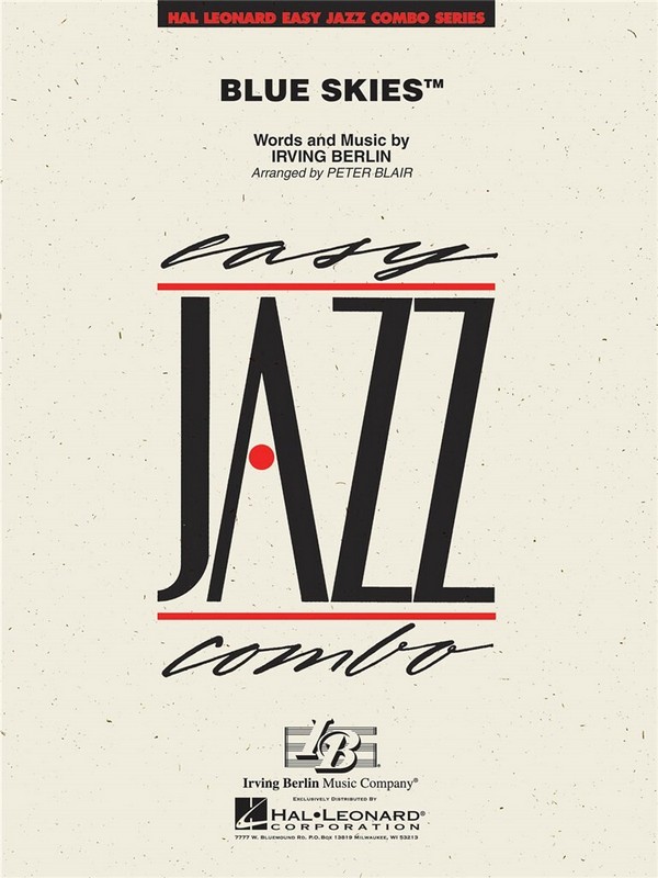 Blue Skies: for easy jazz combo