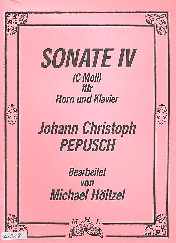 Sonate c-Moll Nr.4