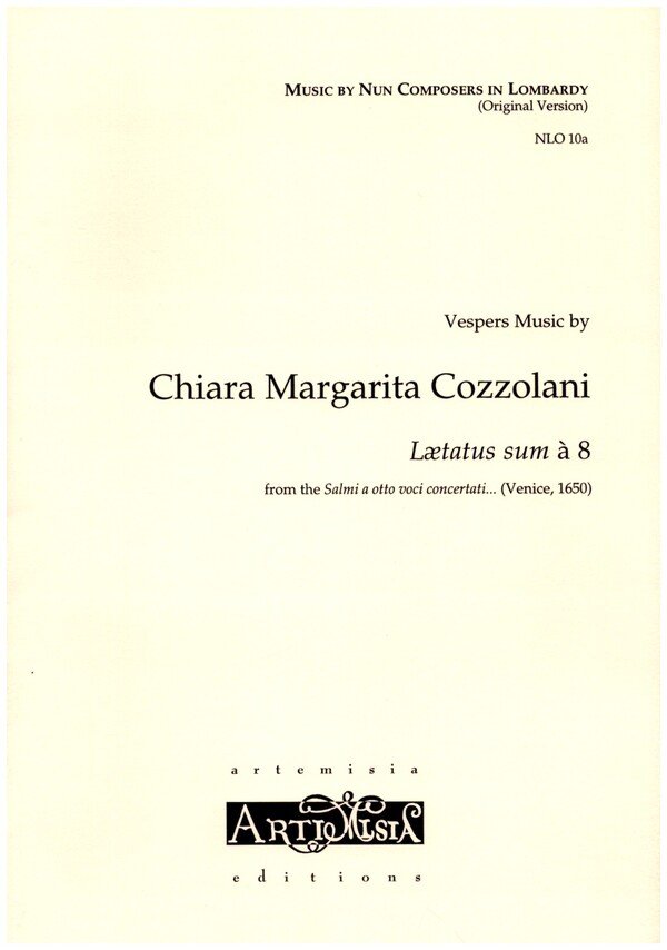 Laetatus sum for 8 voices (original