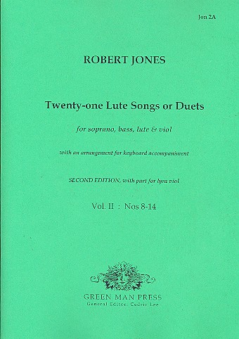 21 lute-songs or duets vol.2 (no.8-14)