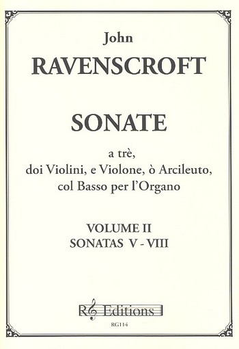 Sonate a tre vol.2 (no.5-8) per