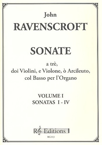 Sonate a tre vol.1 (no.1-4) per