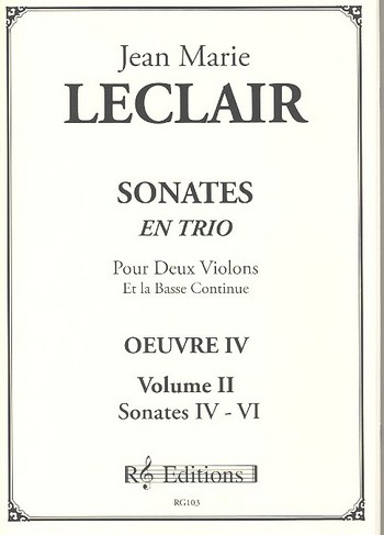 Sonates en trio op.4 vol.2