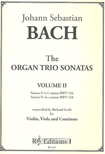 The Organ Trio Sonatas vol.2 (no.2+4)