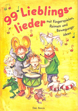 99 Lieblingslieder mit Fingerspielen,