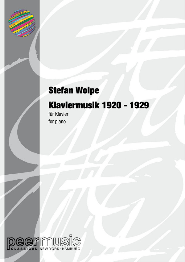 Klaviermusik 1920 - 1929