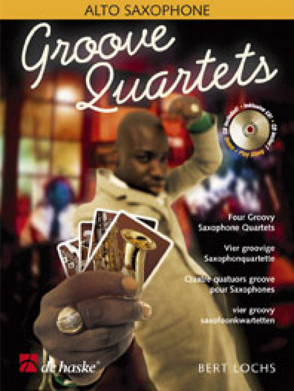 Groove quartets (+CD) for 4 saxophones