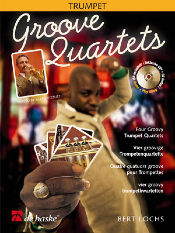 Groove quartets (+CD) for 4 trumpets