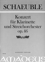 Konzert op.46 für Klarinette und