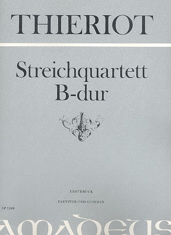 Streichquartett B-Dur