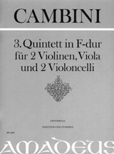 Quintett F-Dur Nr.3 für 2 Violinen,