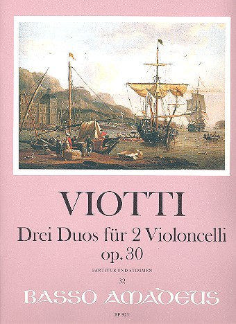 3 Duos op.30 für 2 Violoncelli