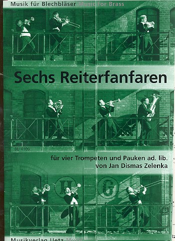 6 Reiterfanfaren für 4 Trompeten und