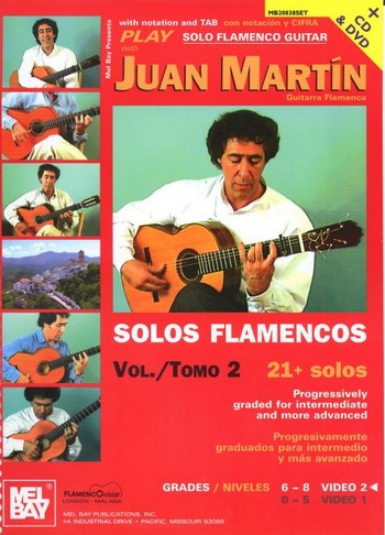 Play Solo Flamenco vol.2 Solos Flamencos (+CD+DVD)