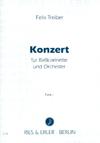 Konzert für Baßklarinette und Orchester