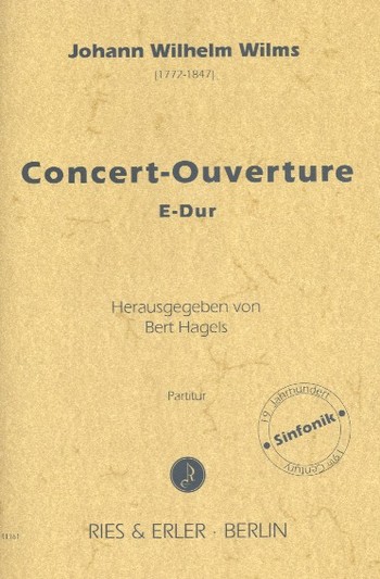 Concert-Ouverture E-Dur für Orchester