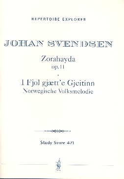 Zorahayda op.11 Norwegische