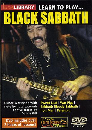 Learn to play Black Sabbath DVD-Video