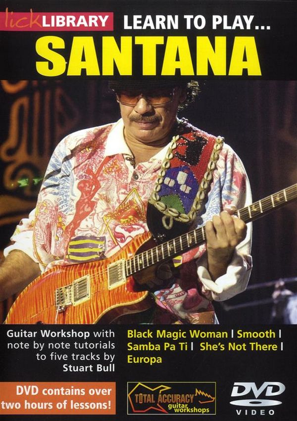Learn to play Santana DVD-Video