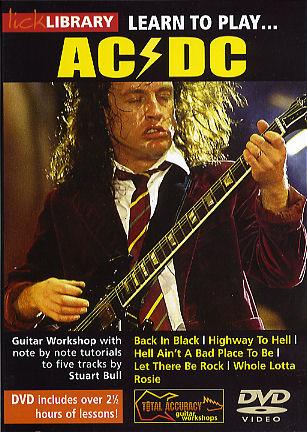 Learn to play AC/DC DVD-Video