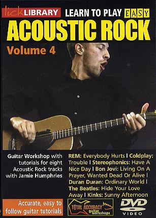 Learn to play easy Acoustic Rock vol.4