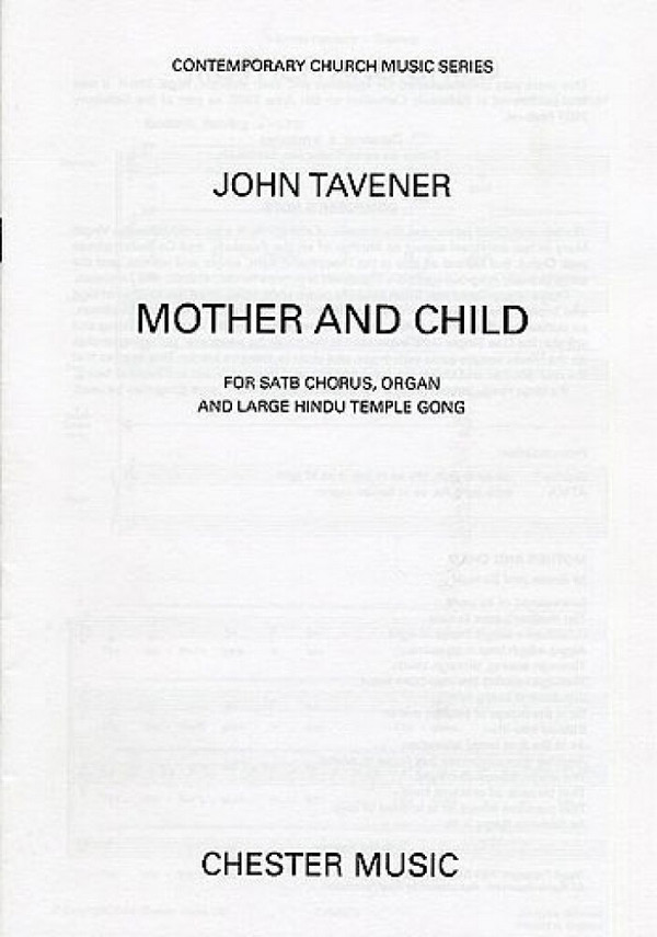 Mother and Child for mixed chorus,