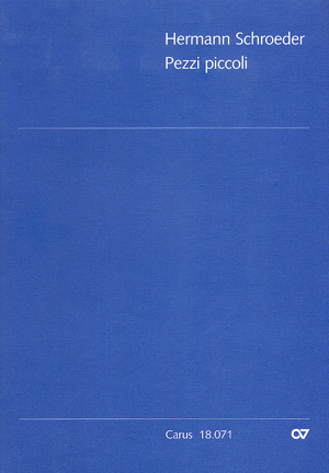 Pezzi piccoli für Orgel