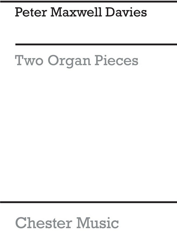 2 Organ Pieces