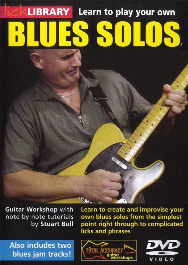 Learn to play Blues Solos DVD-Video