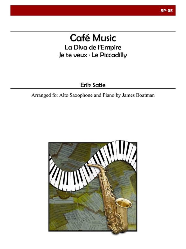 Café Music for alto saxophone and piano