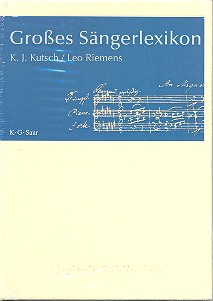 Großes Sängerlexikon CD-ROM