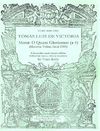 O Quam Gloriosum Motette