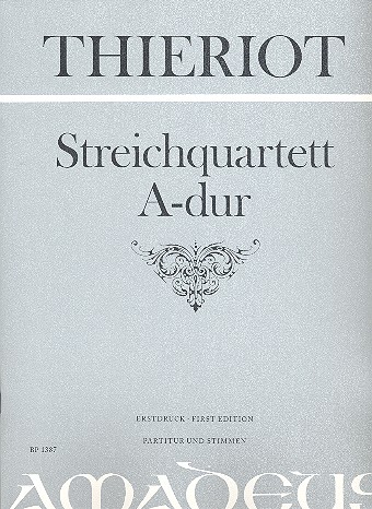 Streichquartett A-Dur