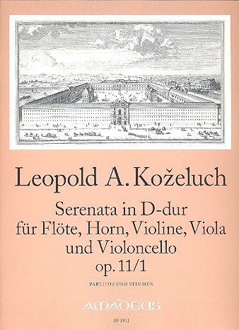 Serenata D-Dur op.11,1 für Flöte, Horn